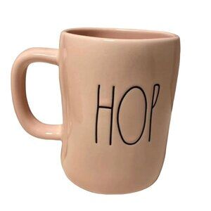 Rae Dunn Artisan Collection "Hip Hop" Pink‎ Ceramic Mug NWOT